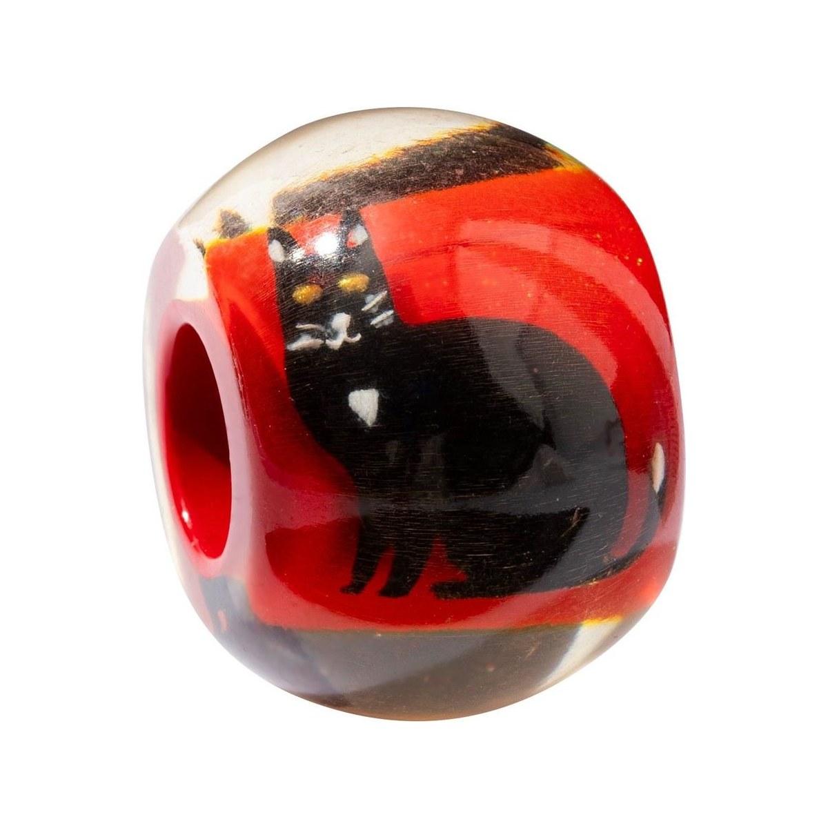 ring GLITZ SERIES, cat, red