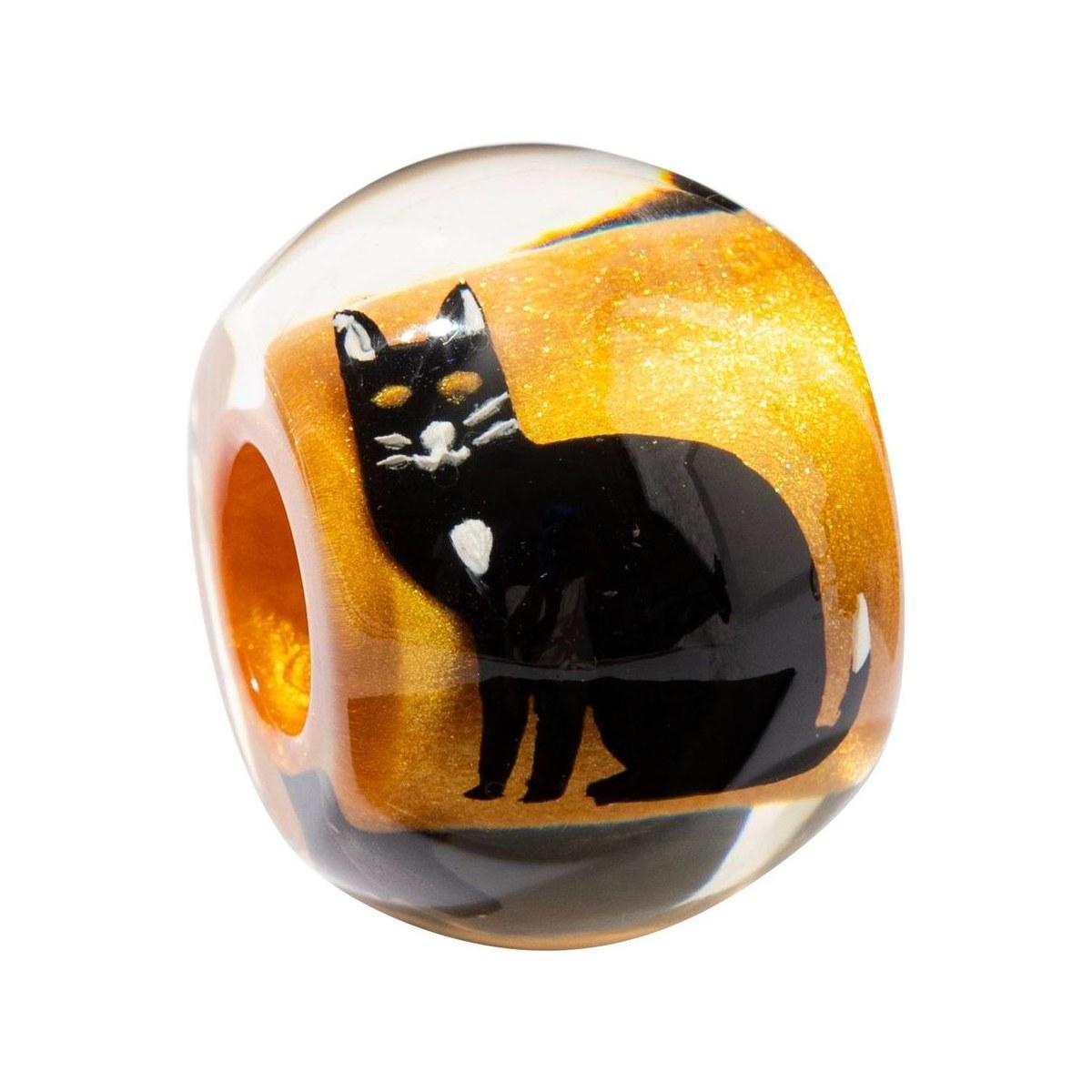 ring GLITZ SERIES, cat, yellow