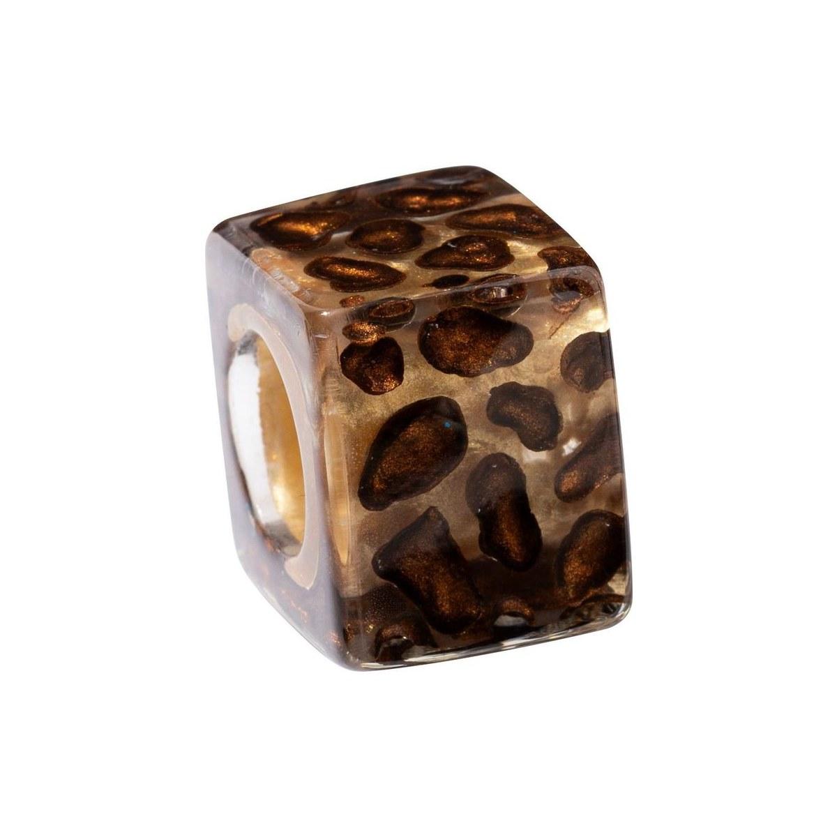 ring MUSEE SERIES, leopard heart, gold