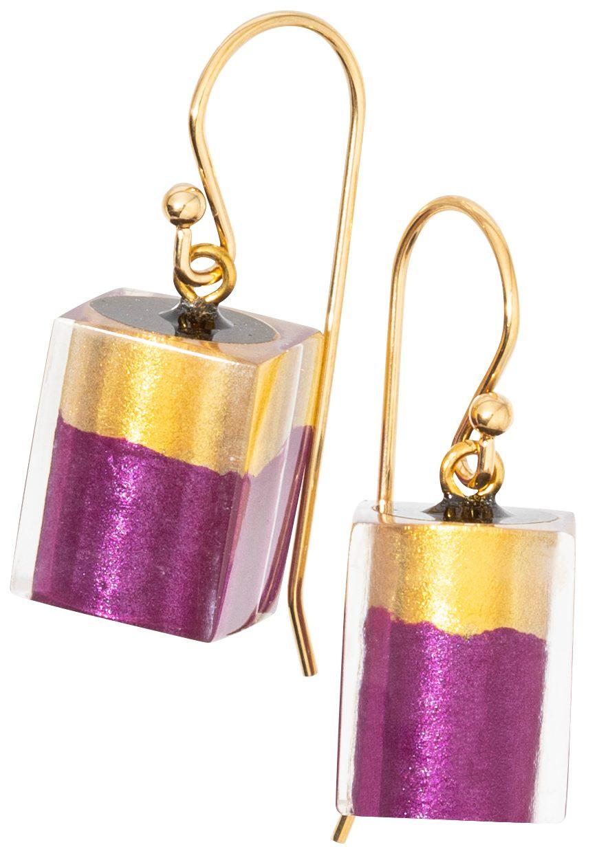 earring PRUE'S BLISS 1bead shorthook, PURP