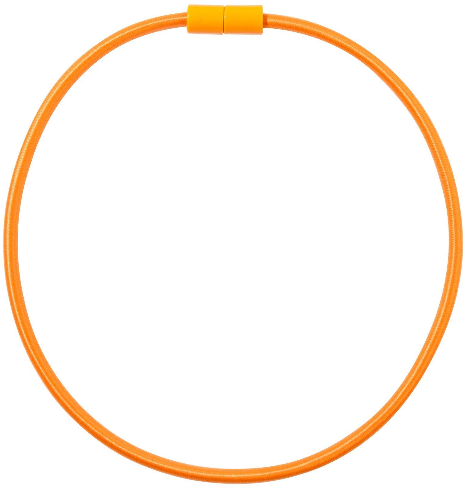 50 cm Cord Necklace — Tangerine