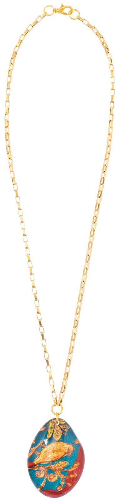 pendant HELENA 1bead, red