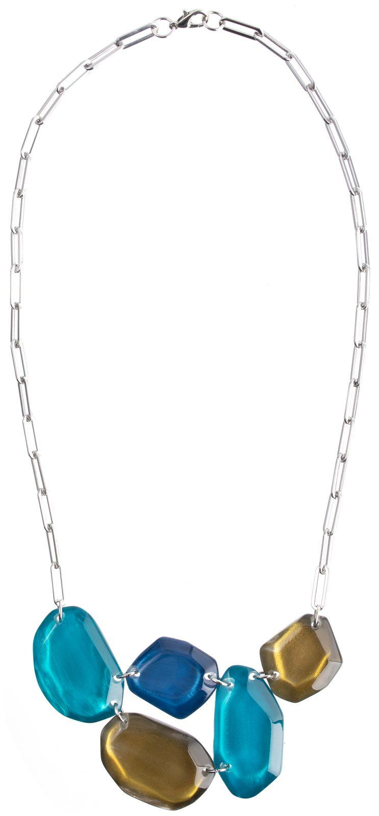 necklace PEDRA 5beads, PED3