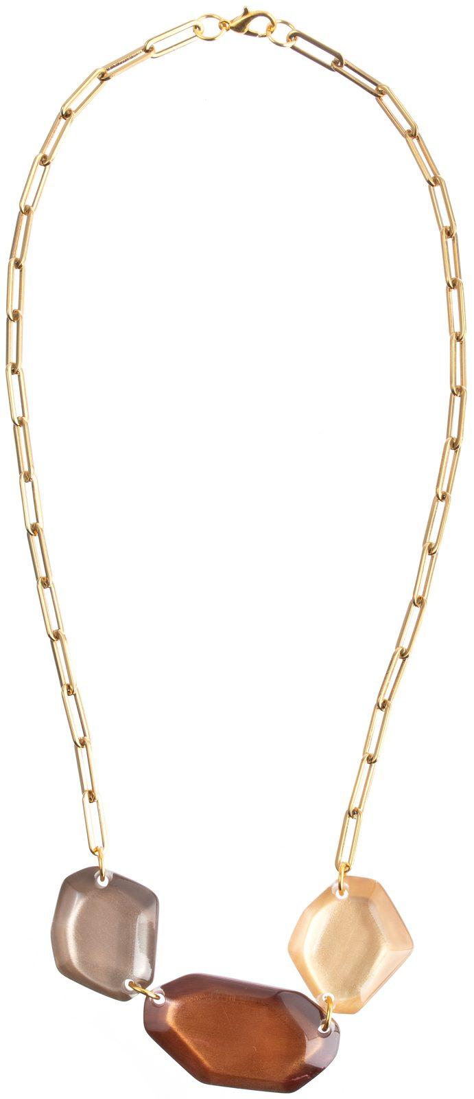 necklace PEDRA 3beads, PED2