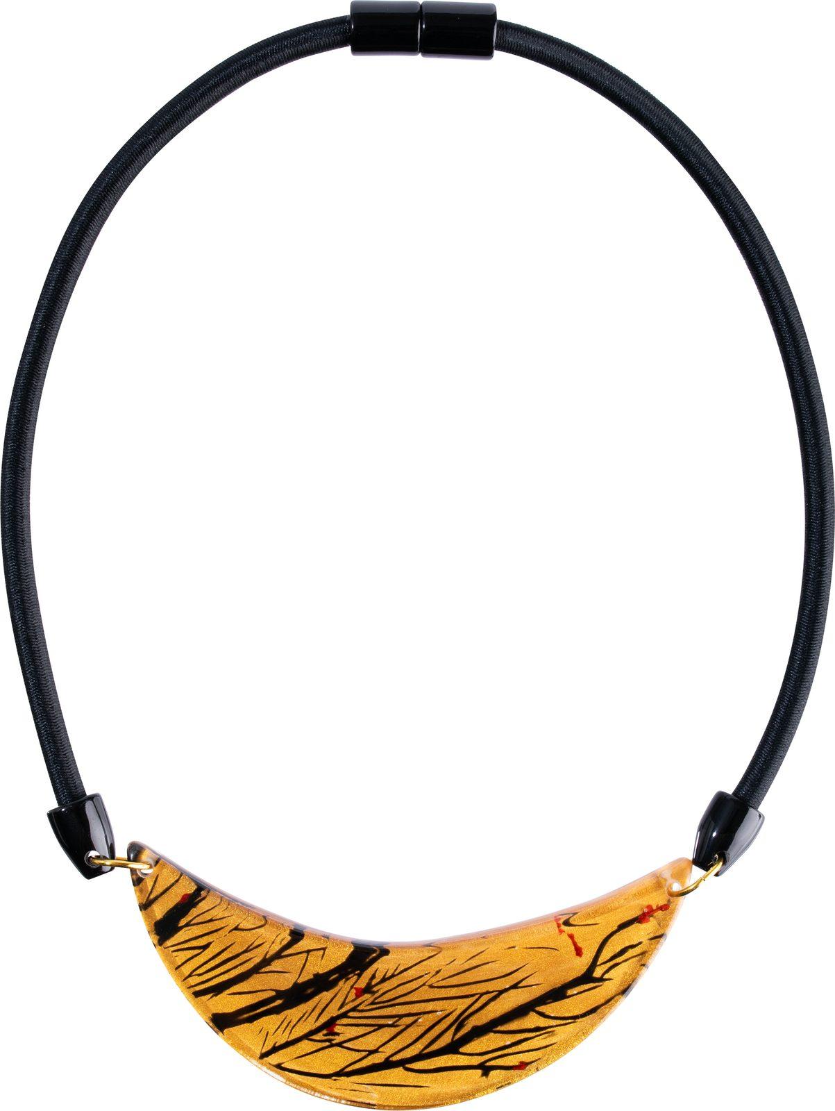 necklace AUTUMN 1bead adjustable, TREE