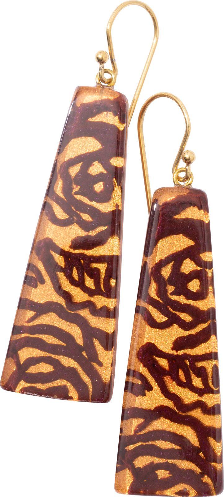 earring AUTUMN 1bead shorthook, ROSE