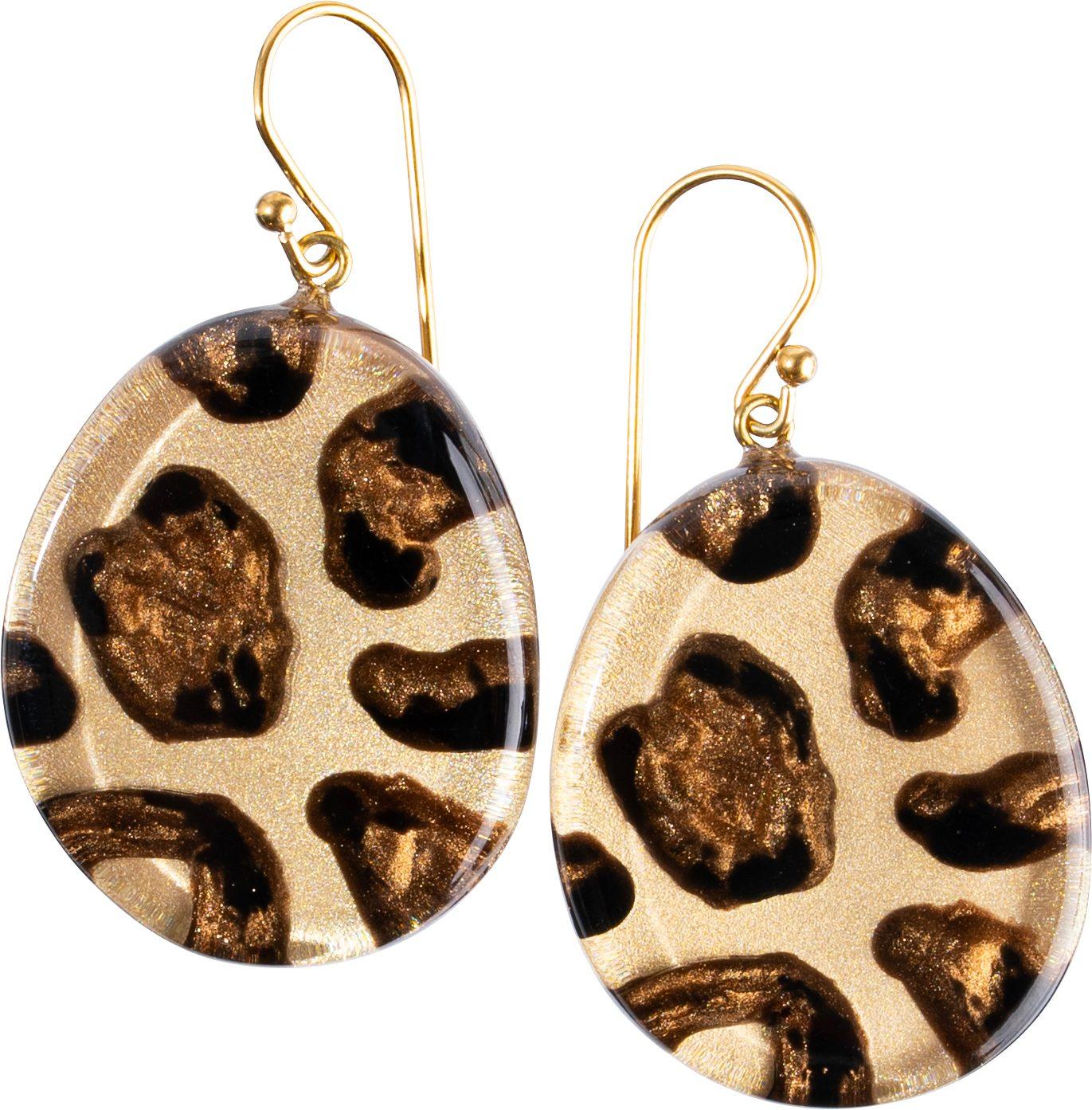 earring AUTUMN 1bead shorthook, LEOP