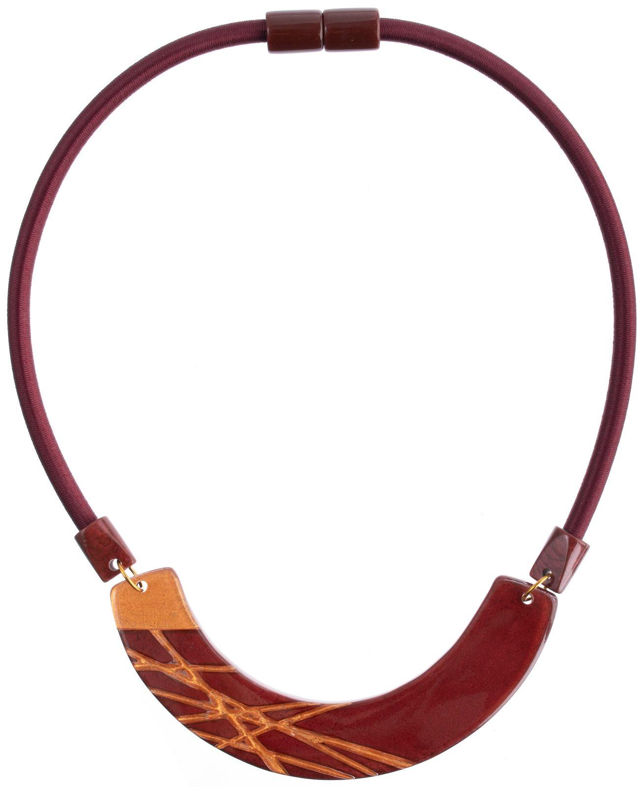 necklace GALLERIA 1bead magnet, GRED