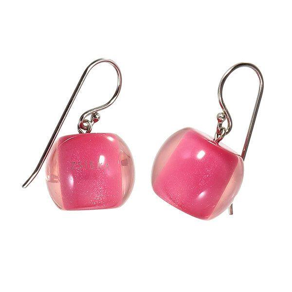 COLOURFUL BEADS Earrings — Rose Pink