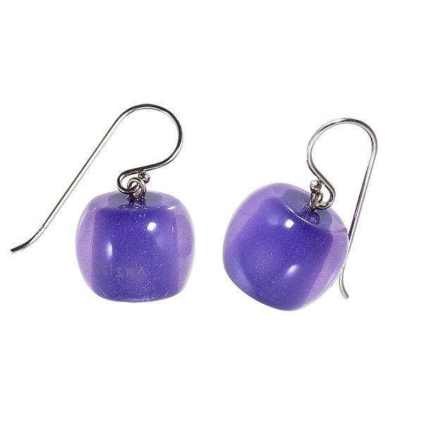 earring COLOURFULBEADS purpleinpurple