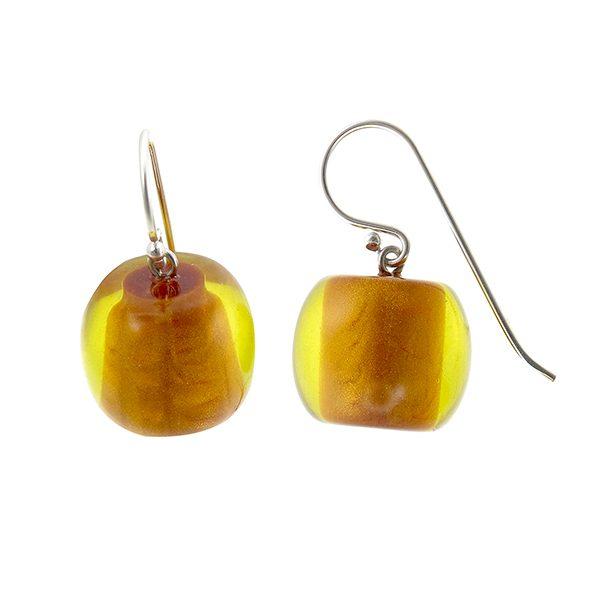 earring COLOURFULBEADS orange