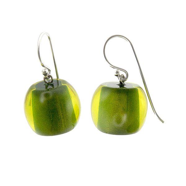 earring COLOURFULBEADS green