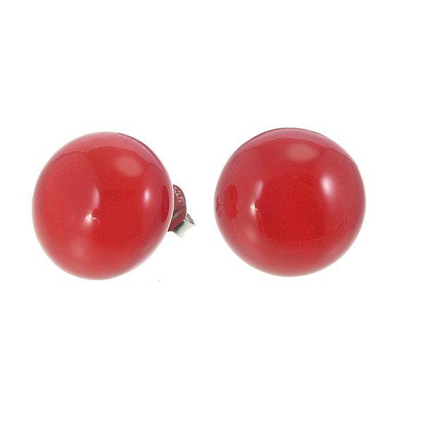 earring COLOURFULBEADS redinred