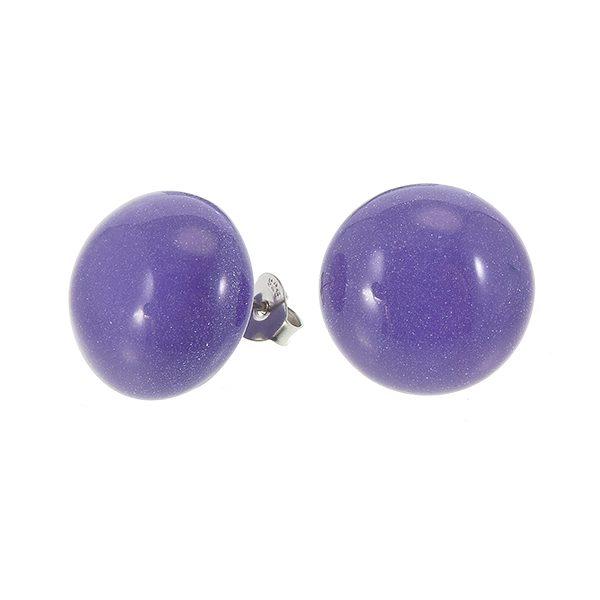 earring COLOURFULBEADS purpleinpurple