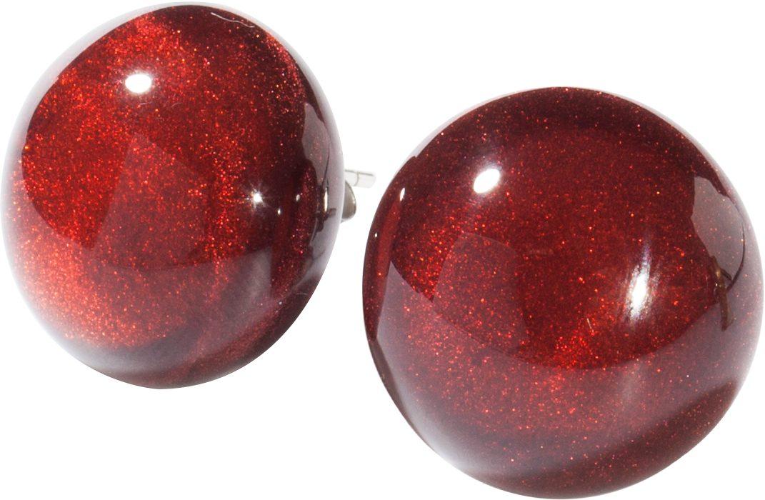 earring COLOURFULBEADS red