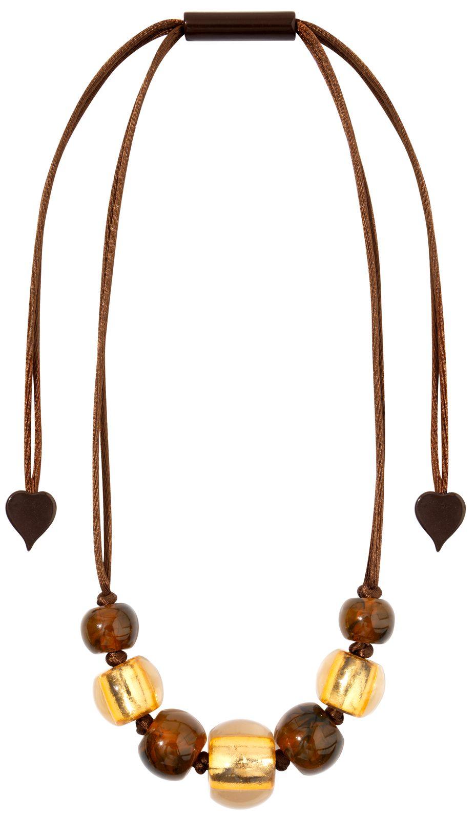 necklace RADIANCE 7beads adjustable, GFTR