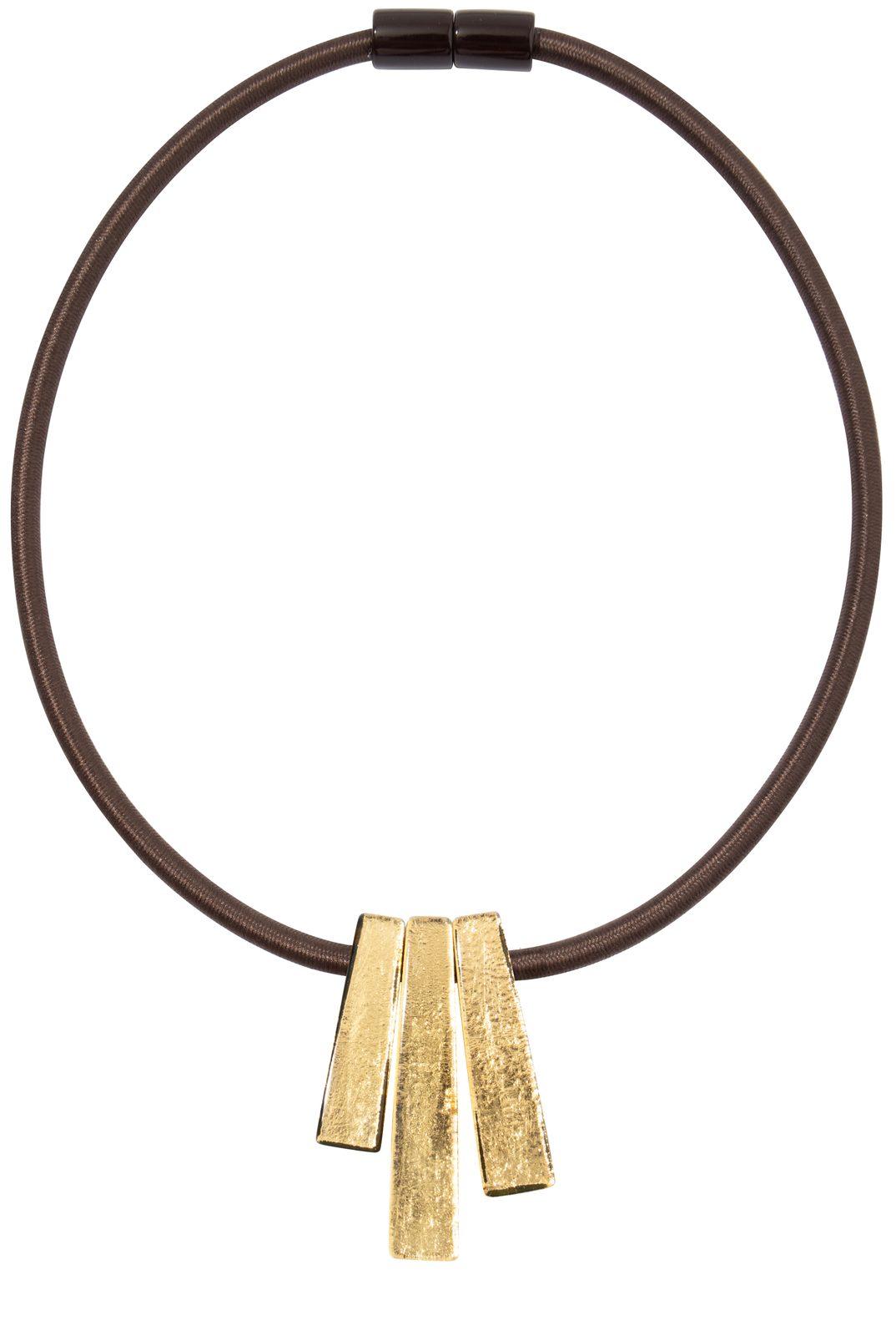 necklace RADIANCE 3beads magnet, GFTR
