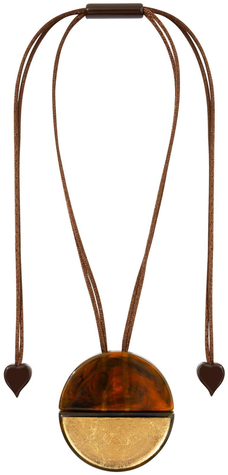 pendant RADIANCE 2beads adjustable, GFTR